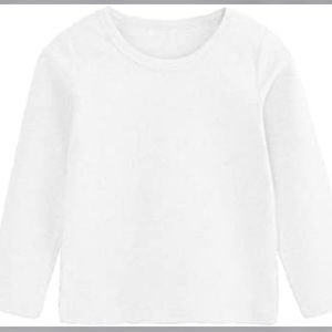 White long sleeve t-shirt